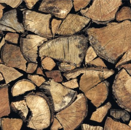 Αυτοκόλλητη Ταπετσαρία Ξύλινης Όψης Firewood 2003097