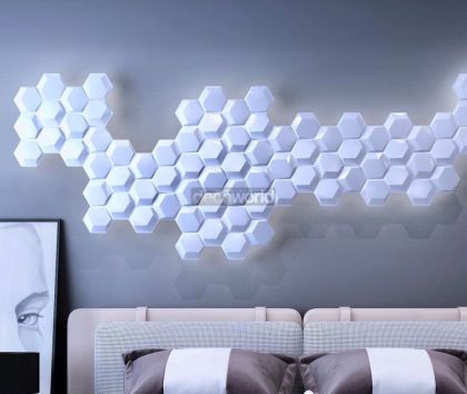 3d Wall Panel  Design HEXAGON