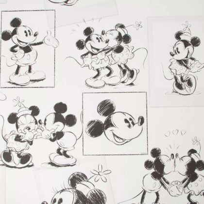 Ταπετσαρί τοίχου Mickey & Minnie 102712