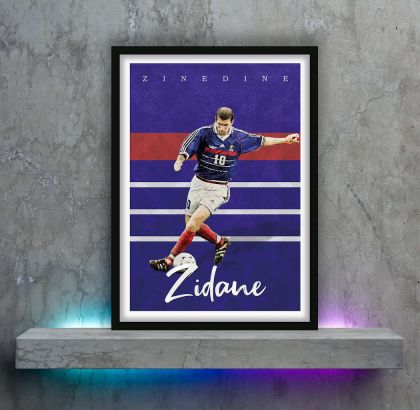 Πόστερ & Κάδρο Zidane SC020