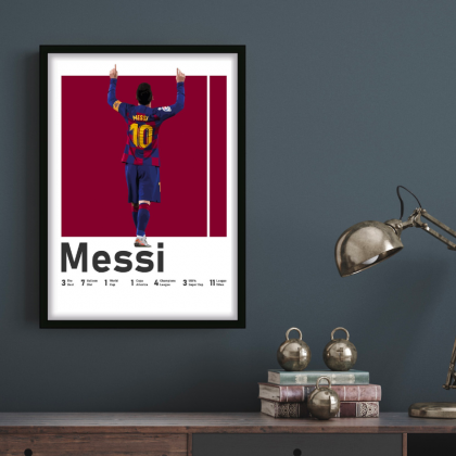 Πόστερ & Κάδρο Messi SC068