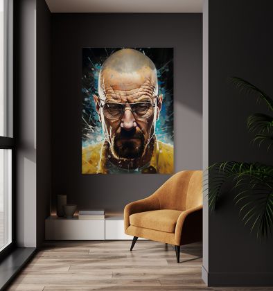 Πίνακας σε καμβά Breaking Bad Walter White KNV2429