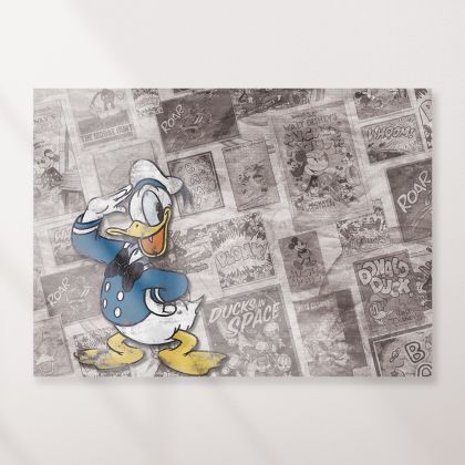 Παιδικός πίνακας σε καμβά Donald Duck KNV0585