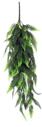 Διακοσμητικό Κρεμαστό Φυτό Cuba 75cm 016 Fern Persa (SET 10TMX)