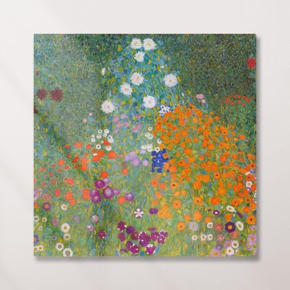 Πίνακας σε Καμβά Gustav Klimt Flower Garden KNV2480