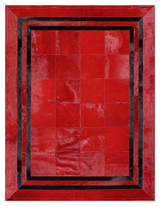 Χειμερινό χαλί Tapicap Skin Rug 085-012 Red Black