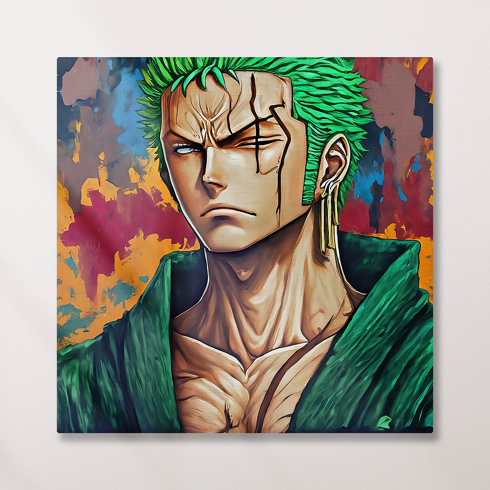 Πίνακας σε Καμβά One Piece Zoro KNV2580