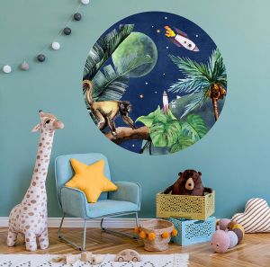 Kids Rould Wall Sticker Tropic Space stick896 130cm